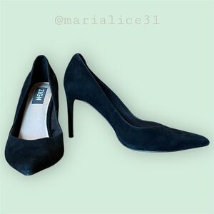 ZIGN Black Suede Heels. Size 8 (US) / 39 (EUR)